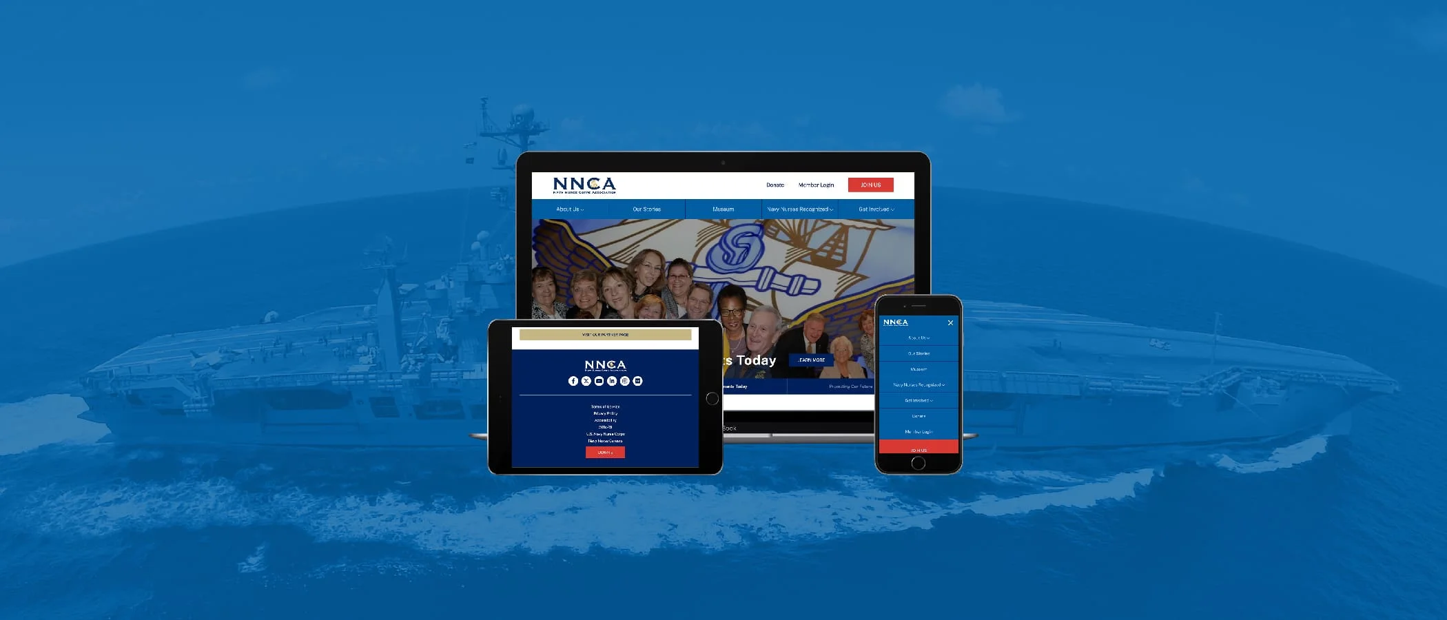 Navy Nurses Portoflio Banner Update